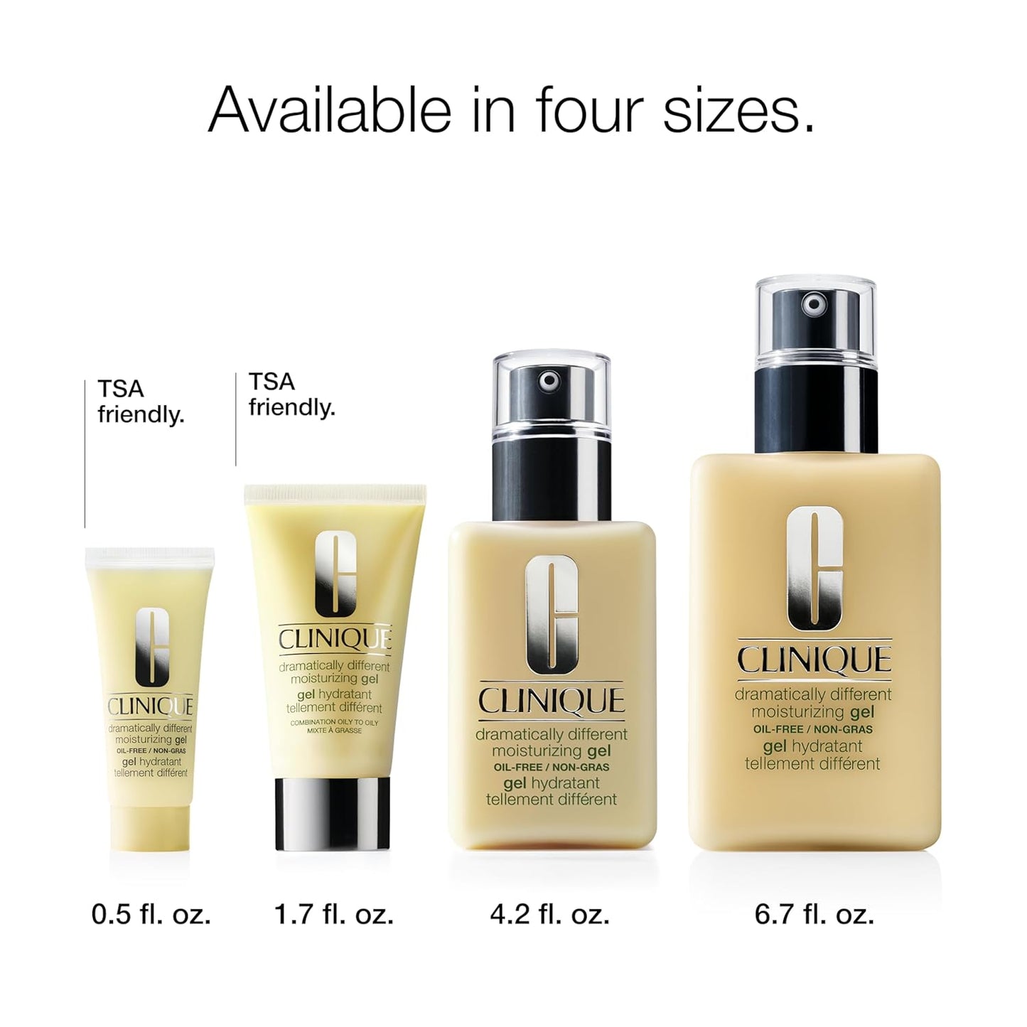 Clinique 3-Step Dramatically Different Moisturizing Gel | Oil-Free | Face Moisturizer for Combination Oily to Oily Skin Types