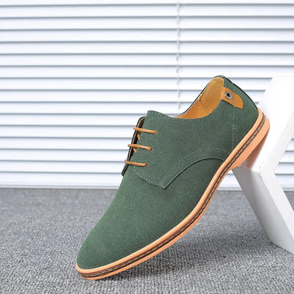 Top Quality Brown Oxford Shoes Men Derby Loafers Big Size 47 48 Casual Men Shoes Business Man Sneaker Yellow Dress Shoes Fashion